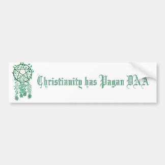 pag kristendomen har PaganDNA Bildekal