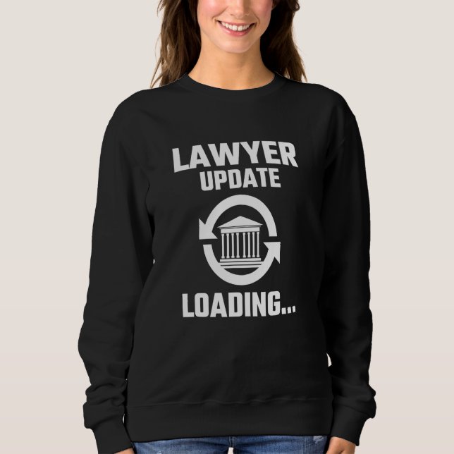 Pågående advokat Vänta på advokat T Shirt (Framsida)