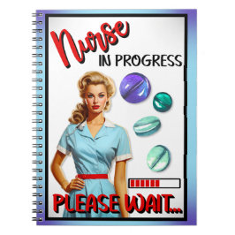 Pågående akut nostalgiskt Pinup Anteckningsbok