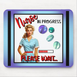 Pågående akut nostalgiskt Pinup Musmatta