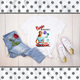 Pågående akut nostalgiskt Pinup T Shirt