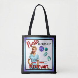 Pågående akut nostalgiskt Pinup Tygkasse