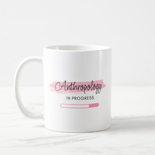 Pågående antropologi - Personlig Kaffemugg (Vänster)