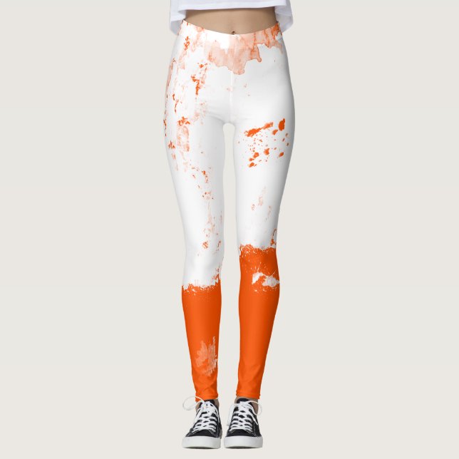 Pågående arbete, Orange Leggings (Framsida)