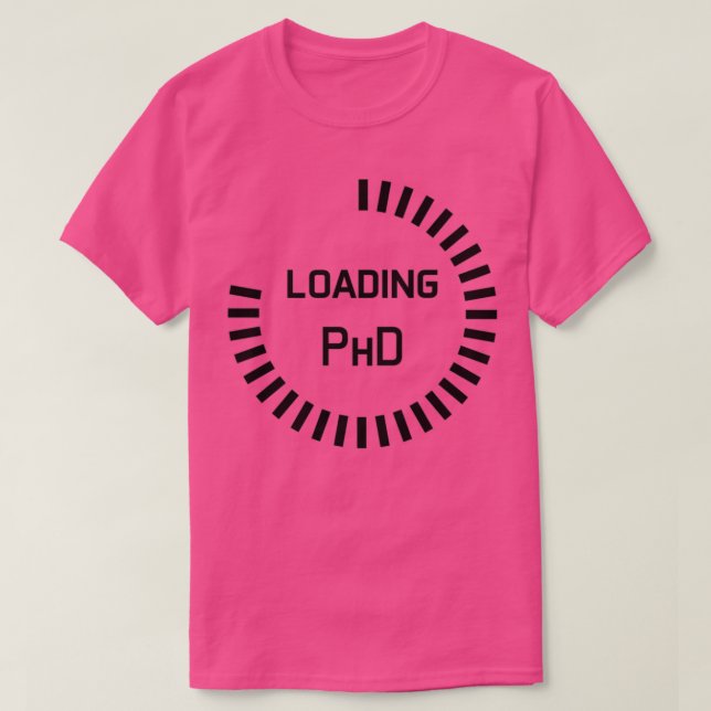 Pågående doktorandstudie i pub som pågår t shirt (Design framsida)
