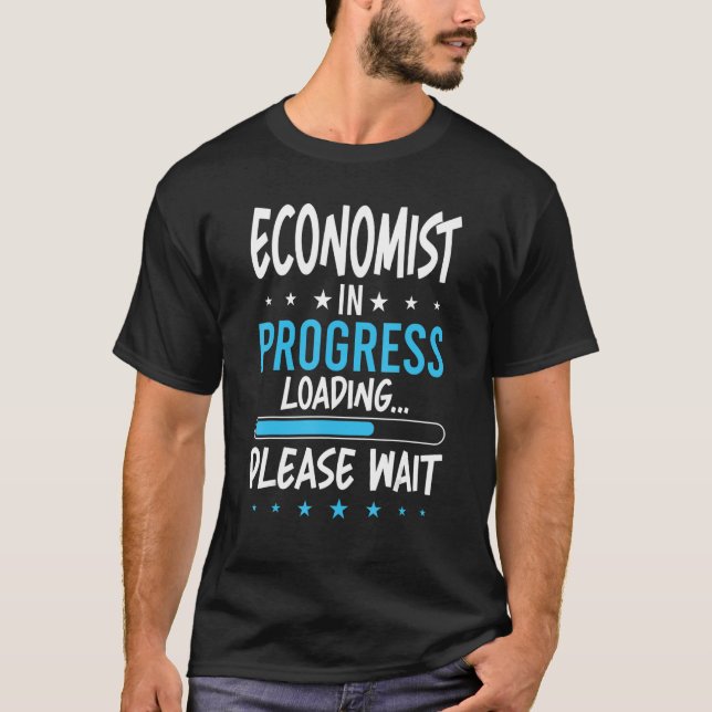 Pågående ekonomier t shirt (Framsida)