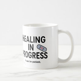 Pågående läkning - Mugg
