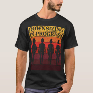 Pågående nedgradering - viktförlust för grammofone t shirt