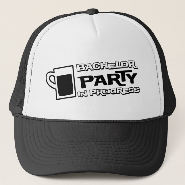 Pågående ölungkarlparty keps (Framsida)