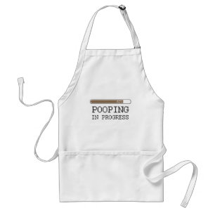 Pågående påfyllning av baby t-shirt förkläde