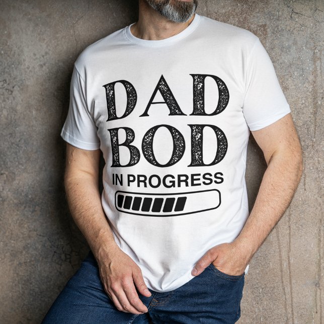 Pågående Pappa-block | Svart last Pappa T Shirt (Skapare uppladdad)
