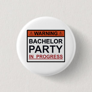 Pågående varningsungkarlparty knapp