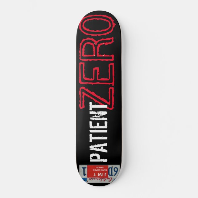 PÅGÅENDE ZERO-Skateboard Mini Skateboard Bräda 18,5 Cm (Framsida)