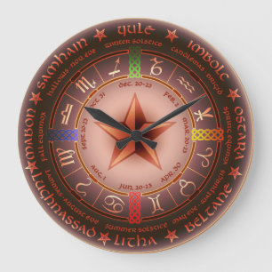 pagan årskalender stor klocka