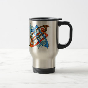 Pagan Celtic Knot Earth Luft Fire Vatten Inslag Resemugg