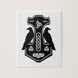 Pagan Celtic Norse Thors Hammer Pussel