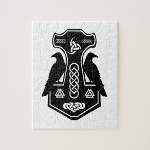 Pagan Celtic Norse Thors Hammer Pussel