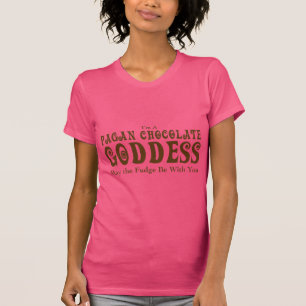 Pagan chokladgudinna t shirt