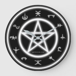Pagan Clock Symbols Stor Klocka