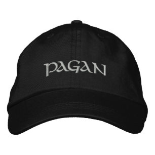 Pagan Embroized Hat - Silver Brev Broderad Keps
