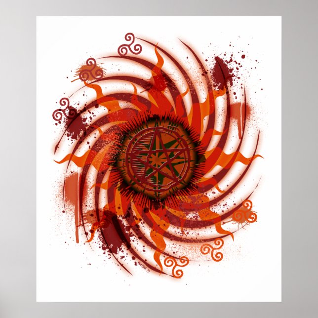 Pagan Graphic 01 Poster (Framsidan)