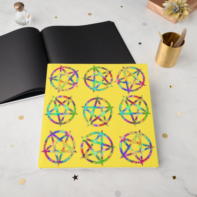 Pagan Guld Gästböcker (Framsidan öppen)