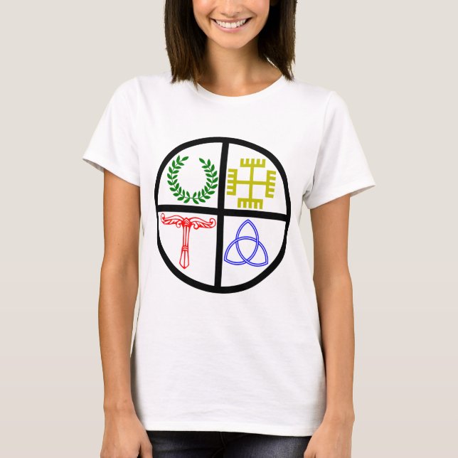 Pagan/Heathen T Shirt (Framsida)