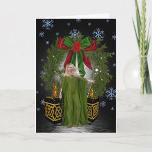 Pagan jul helgkort