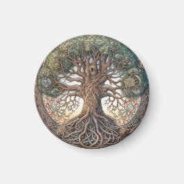 Pagan Livets träd Magnet