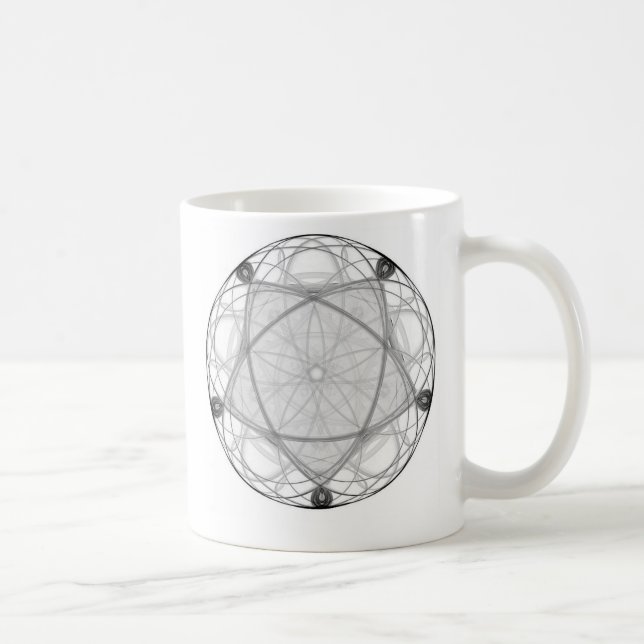 pagan pentagram kaffemugg (Höger)