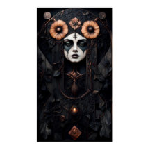 Pagan Queen I Print, (projektionsyta)