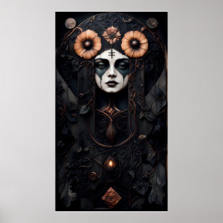 Pagan Queen I Print, (projektionsyta) Poster