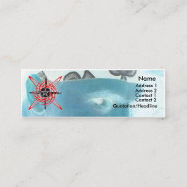 Pagan Star Mini Visitkort