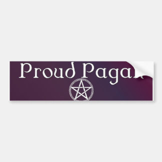 Pagan-stötfångare Bildekal