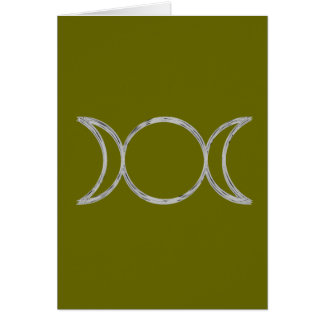 Pagan symboler hälsningskort