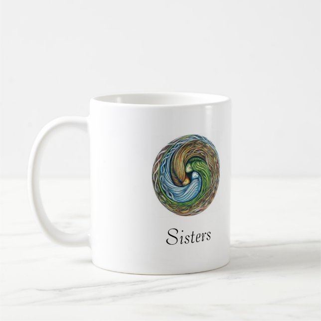 Pagan systermugg kaffemugg (Vänster)