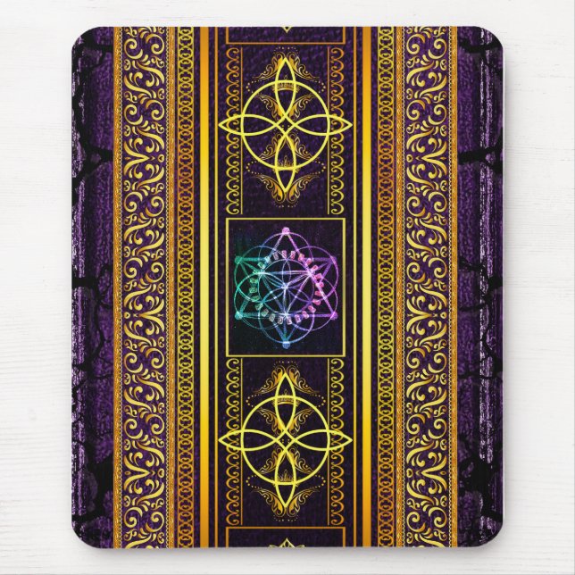 Pagan Tome Mörk Magic Spådomars Wiccan & Witchcraf Musmatta (Framsidan)