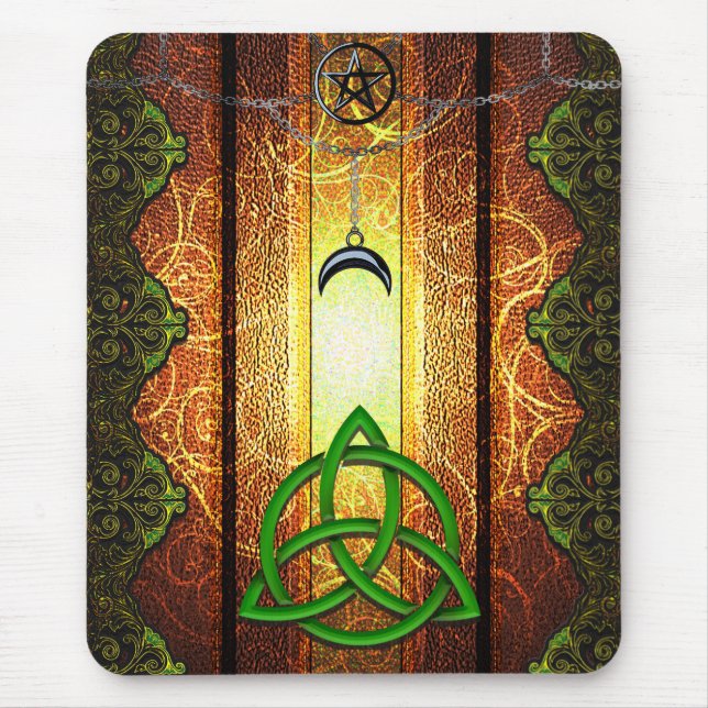 Pagan Tome Mörk Magic Spådomars Wiccan & Witchcraf Musmatta (Framsidan)