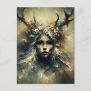 Pagan Woman Elen of the Ways Vykort