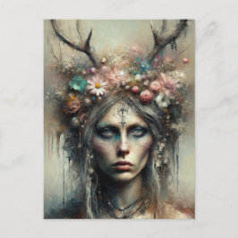 Pagan Woman Vykort
