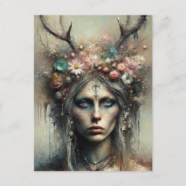 Pagan Woman Vykort