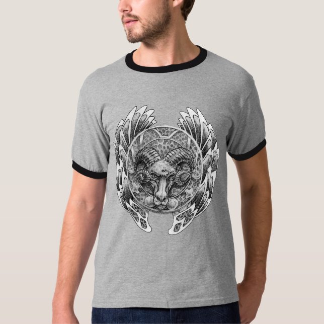 Paganen rammar t shirt (Framsida)