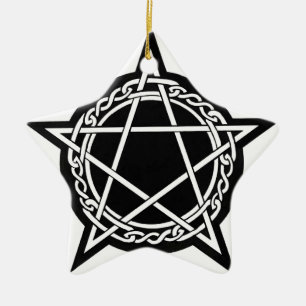 paganen utrustar julgransprydnad keramik
