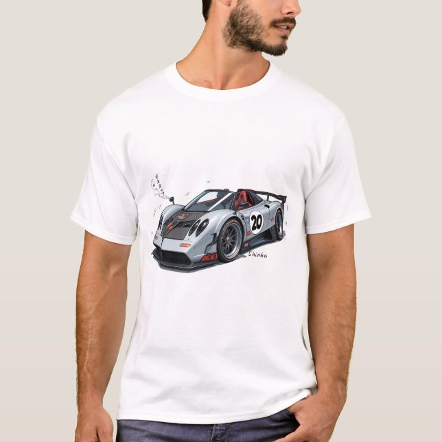 Pagani Huayra Roadster BC T Shirt (Framsida)