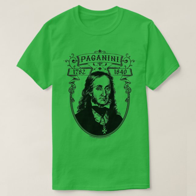 Paganini T Shirt (Design framsida)