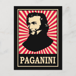 Paganini Vykort