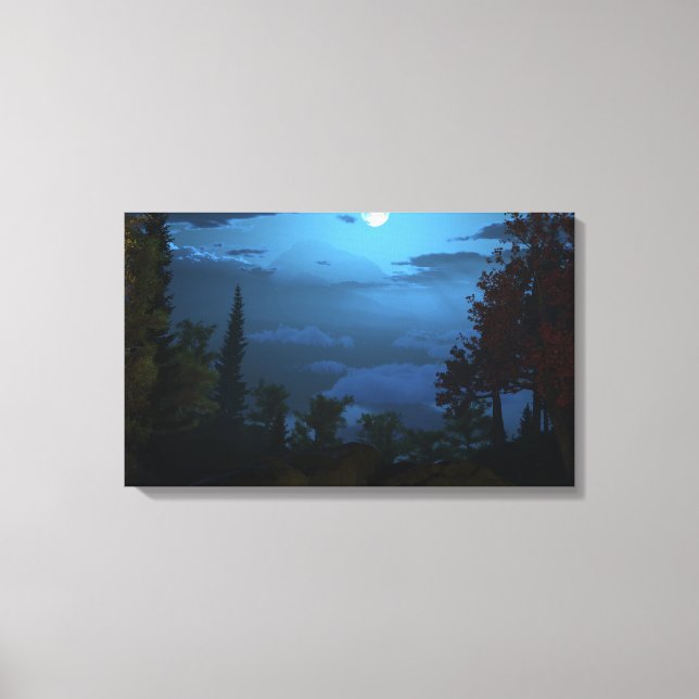 Pagantry (Natt) Canvastryck (Framsida)