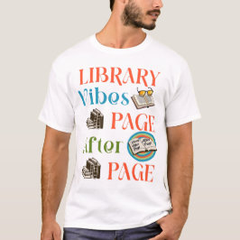 Page After Page Embrace (Sida efter sida), Bibliot T Shirt