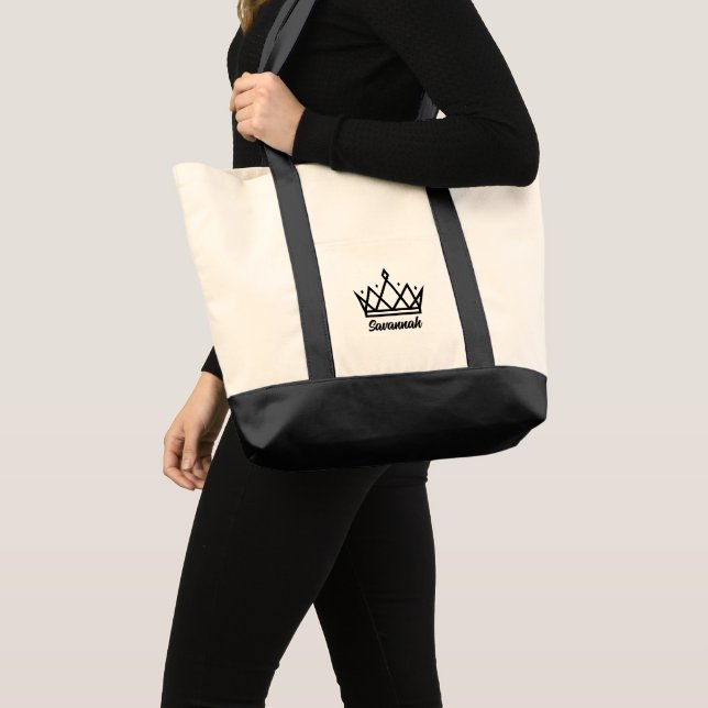 Pageant Essentials Anpassad Kron Titelinnehavare Tygkasse (Framsida (produkt))