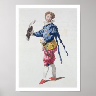 Pageboyen vid domstolen under Edward VI:s rand (en Poster